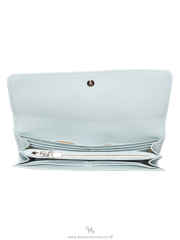 TOD'S Mini Rounded Wallet Blue