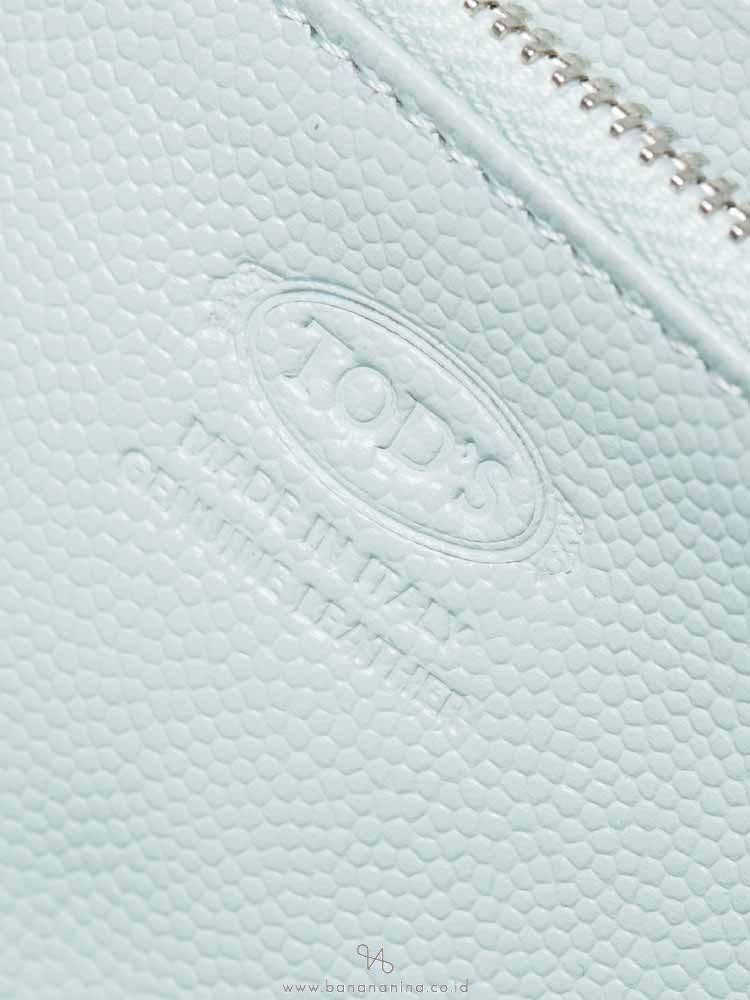 TOD'S Mini Rounded Wallet Blue