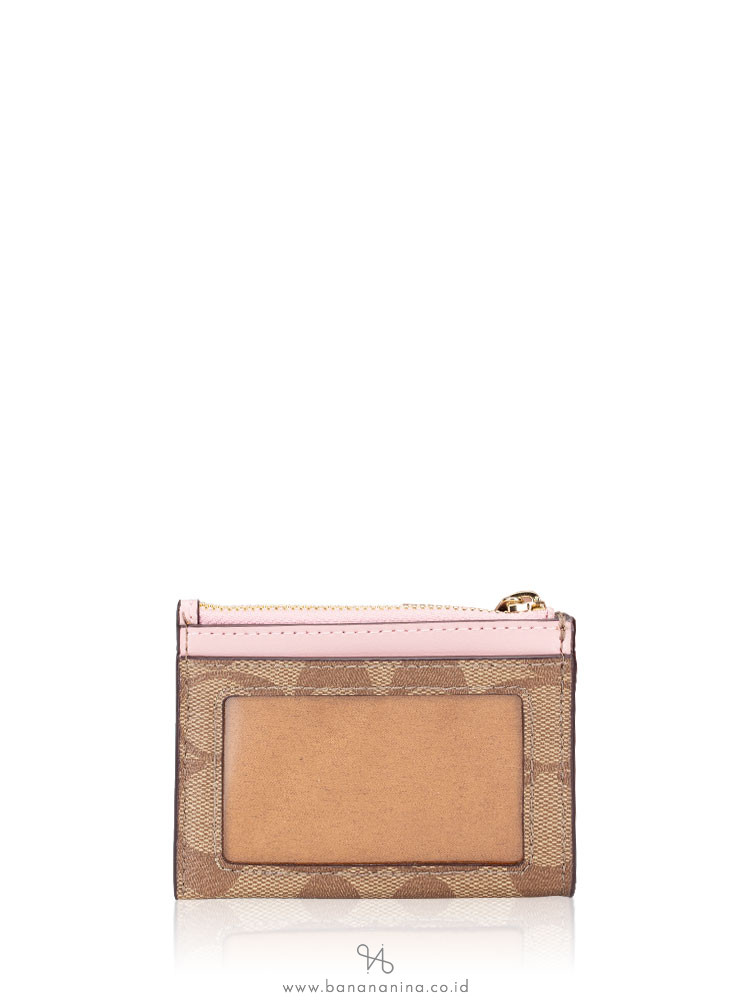 COACH 88208 Signature Mini Skinny Khaki Blossom