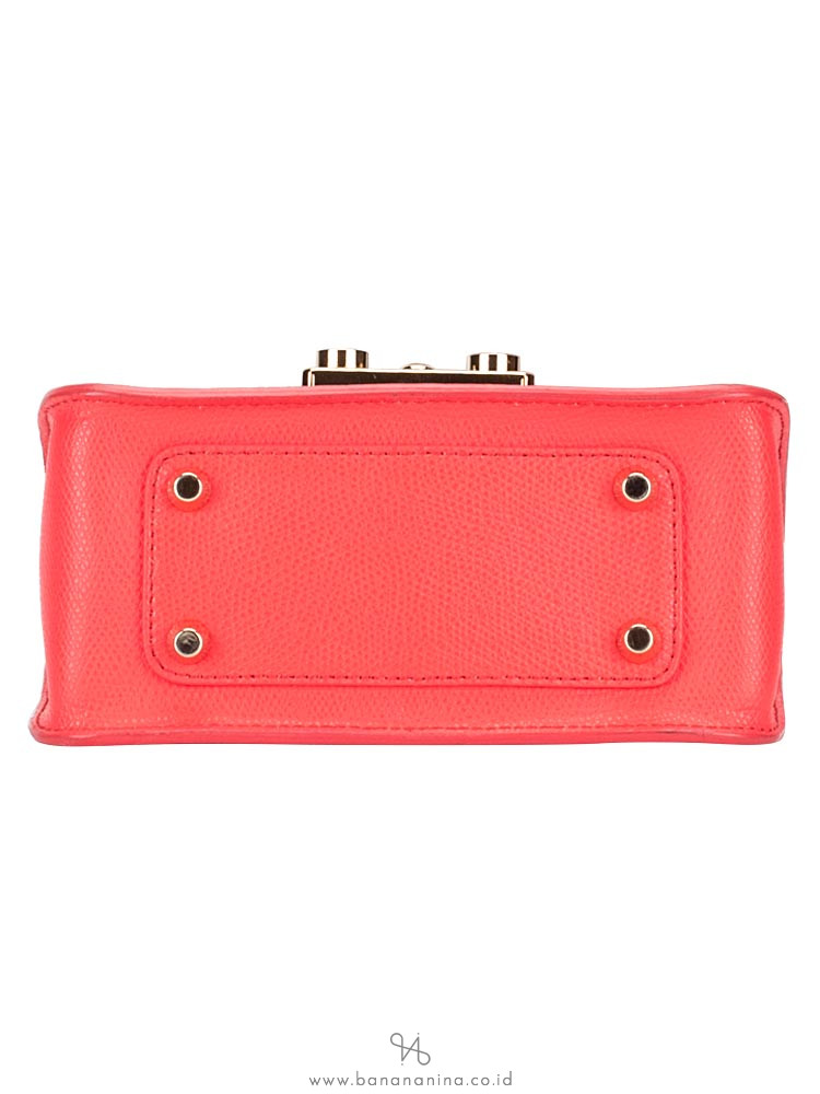 FURLA Metropolis Mini Crossbody Pink Fluo