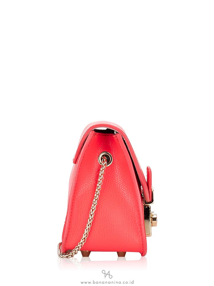 FURLA Metropolis Mini Crossbody Pink Fluo