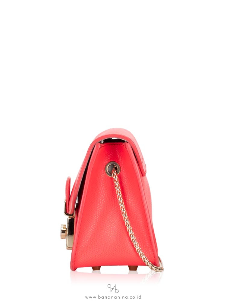 FURLA Metropolis Mini Crossbody Pink Fluo