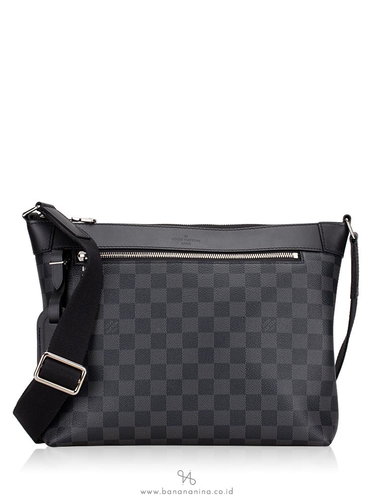 LOUIS VUITTON Men Damier Graphite Mick PM