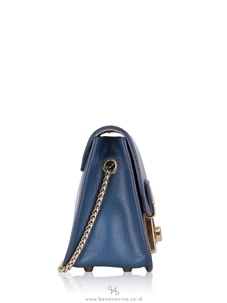 FURLA Metropolis Mini Crossbody Blu Ginepro