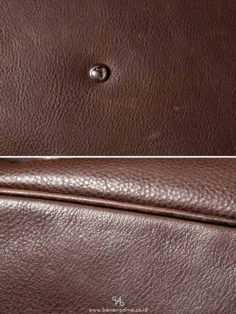 LONGCHAMP Cosmo Leather Hobo Chocolate