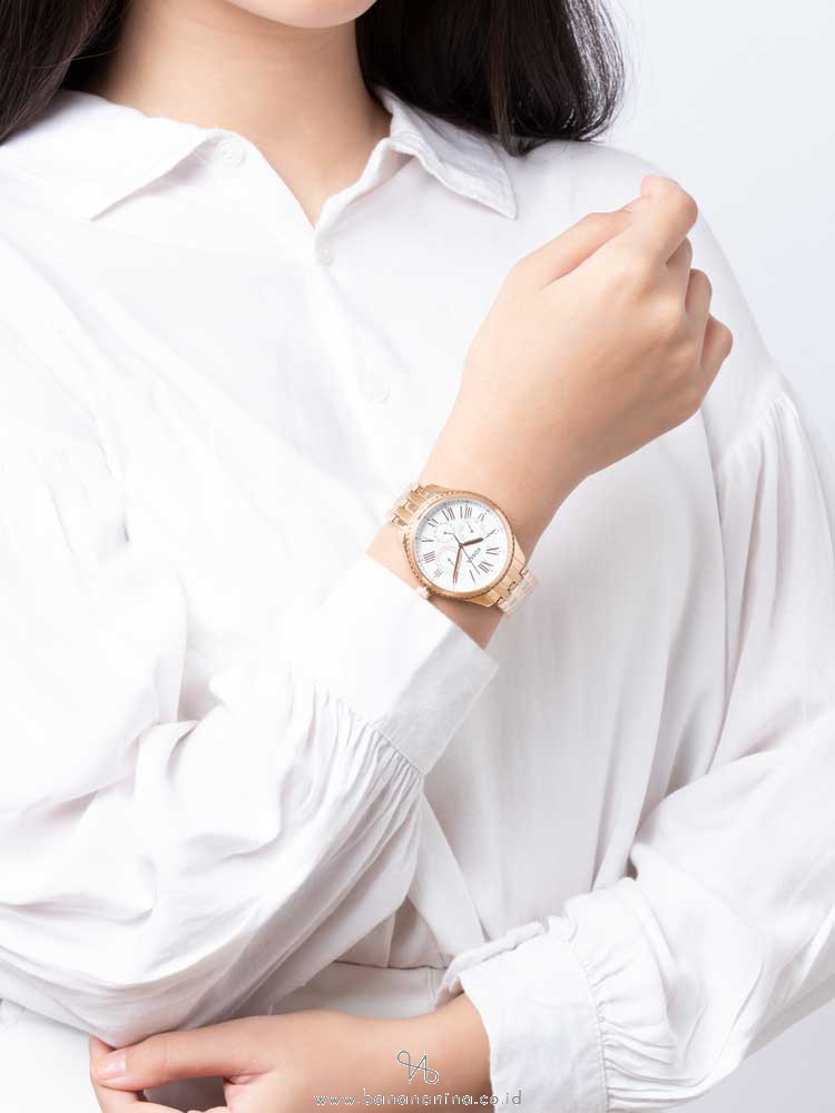 FOSSIL BQ3576 Redding Multifunction Stainless Rose Gold