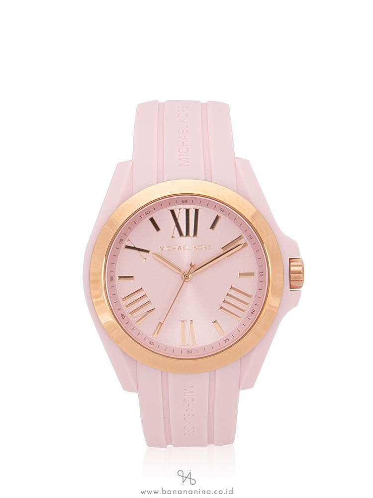 MICHAEL KORS MK2732 Bradshaw Silicone Strap Pale Pink