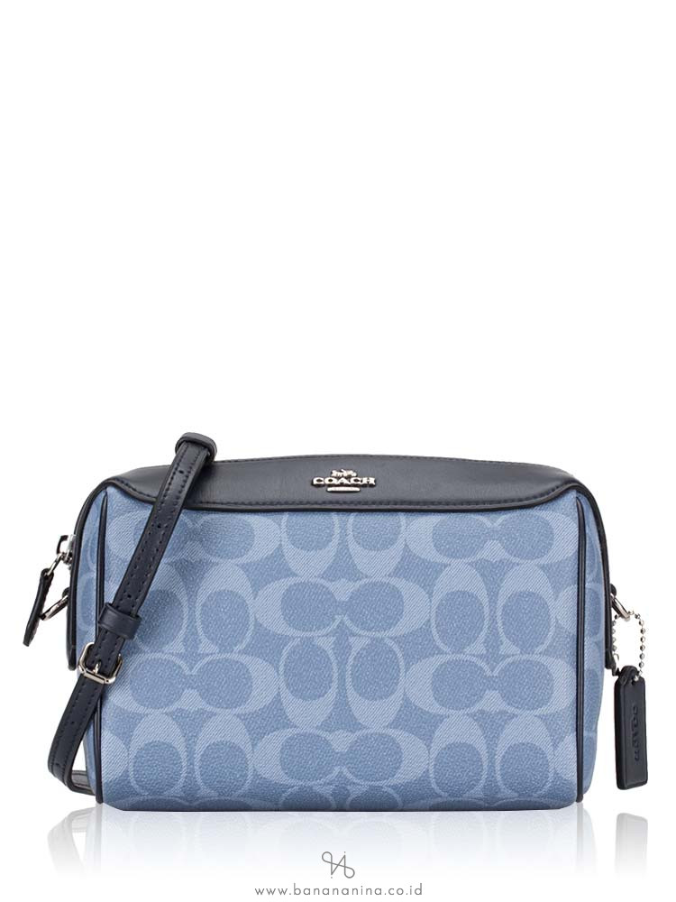 COACH 91500 Signature Bennett Crossbody Light Denim