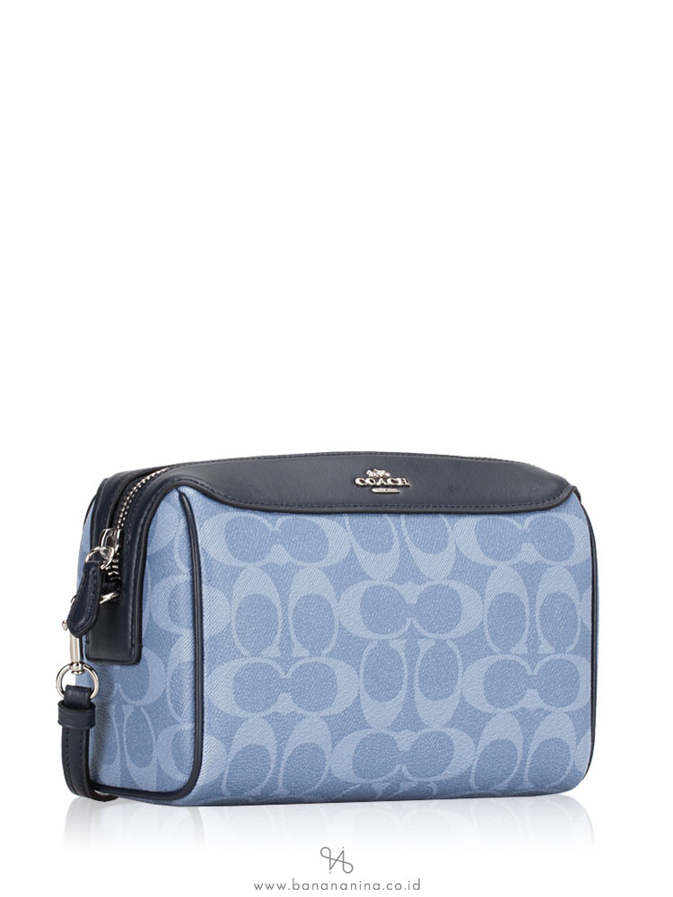 COACH 91500 Signature Bennett Crossbody Light Denim
