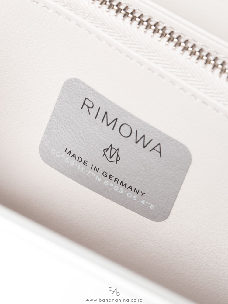CHRISTIAN DIOR X Rimowa Aluminum Personal Clutch Silver