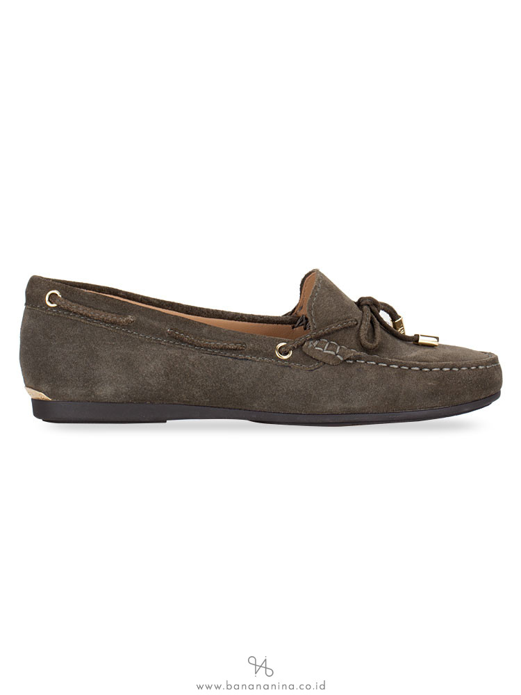 MICHAEL KORS Sutton Suede Moc Loafers Ivy Sz 7