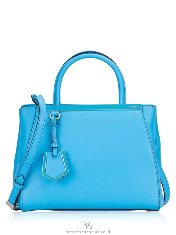 FENDI Vitello Elite Petite 2Jours Tote Maldives