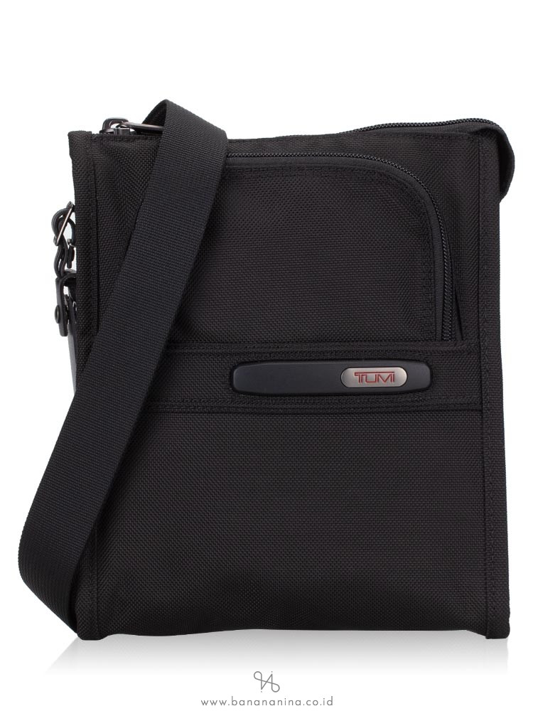 TUMI Men Alpha 3 Pocket Bag Small Black