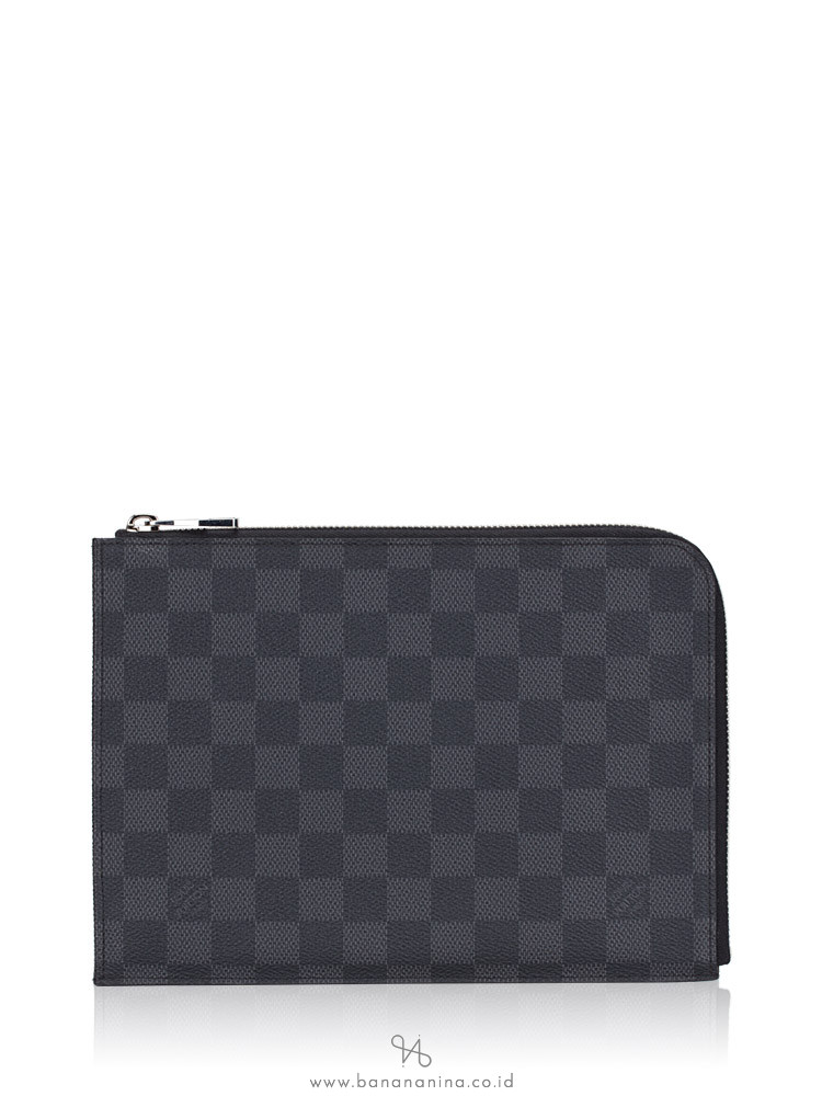 LOUIS VUITTON Damier Graphite Pochette Jour PM