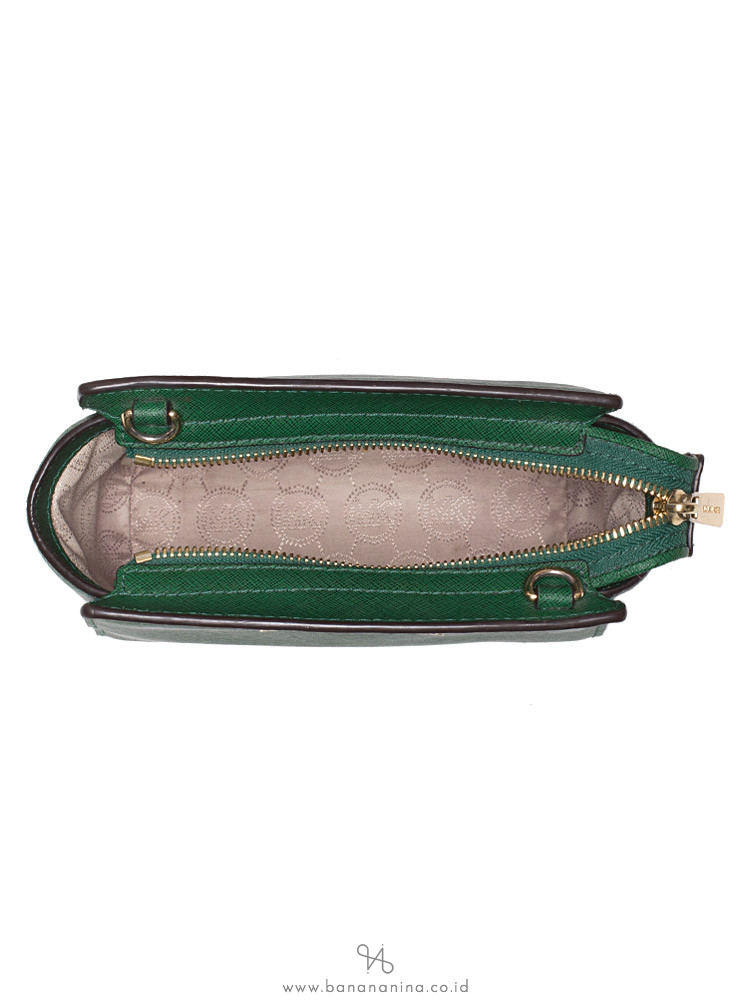 MICHAEL KORS Selma Mini Messenger Gooseberry