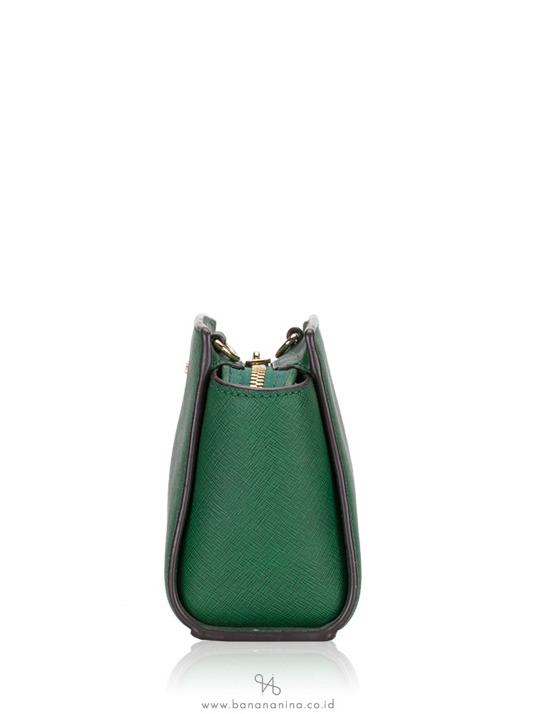 MICHAEL KORS Selma Mini Messenger Gooseberry