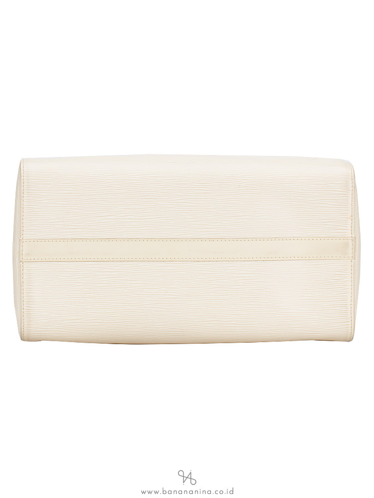 LOUIS VUITTON Epi Speedy 30 Ivory