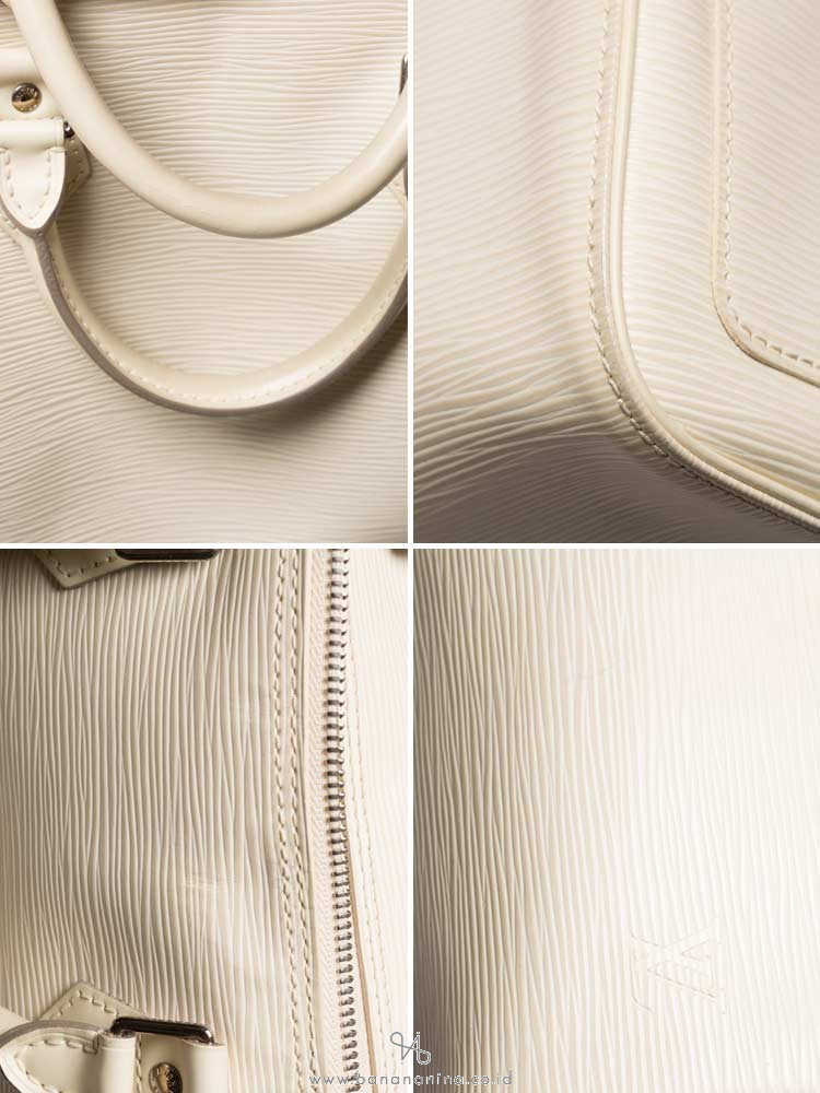 LOUIS VUITTON Epi Speedy 30 Ivory