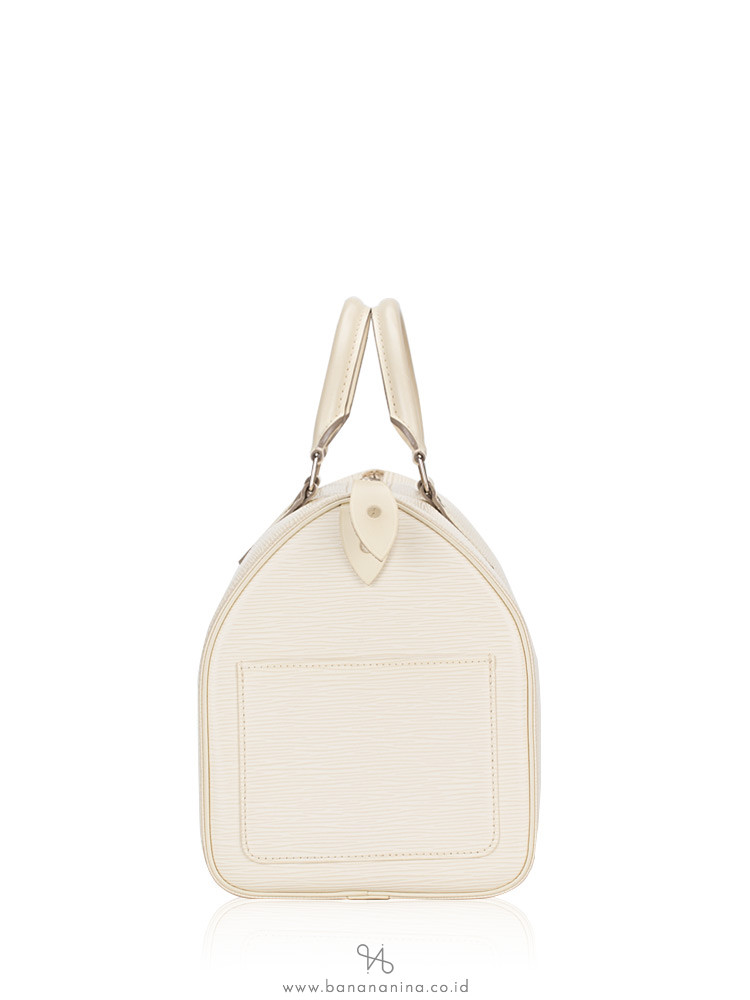 LOUIS VUITTON Epi Speedy 30 Ivory