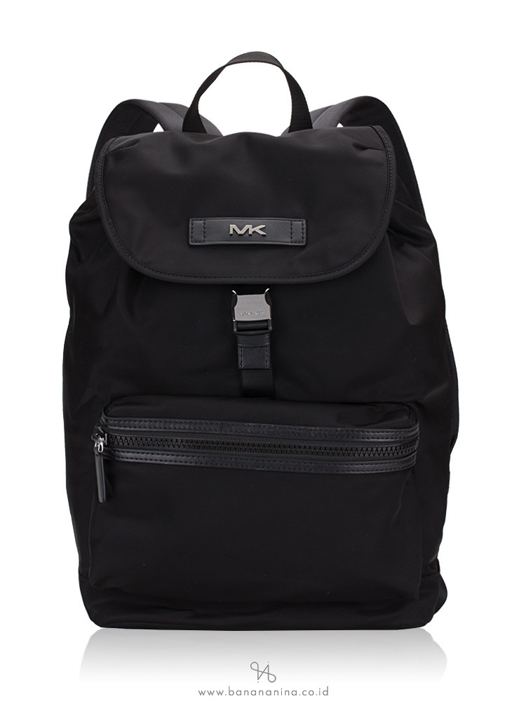 MICHAEL KORS Men Kent Nylon Field Backpack Black