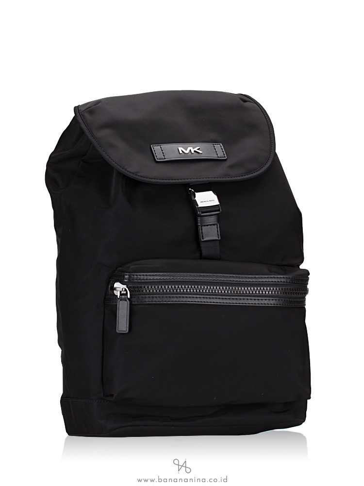 MICHAEL KORS Men Kent Nylon Field Backpack Black