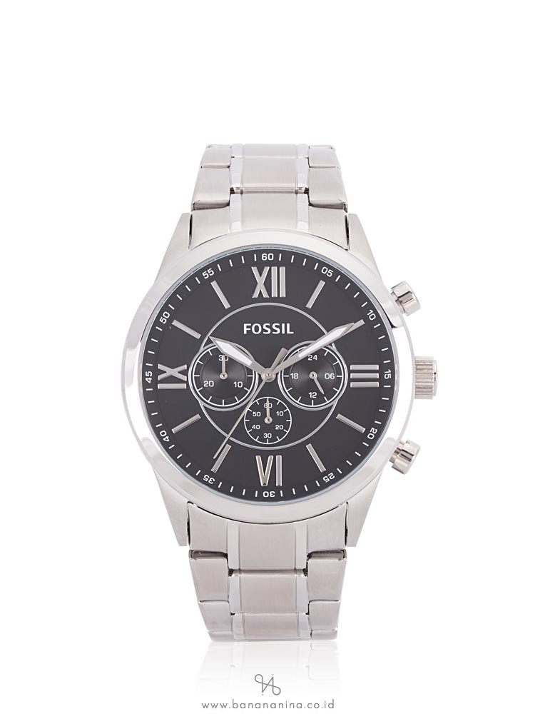 FOSSIL Men BQ1125IE Flynn Chronograph Stainless Silver