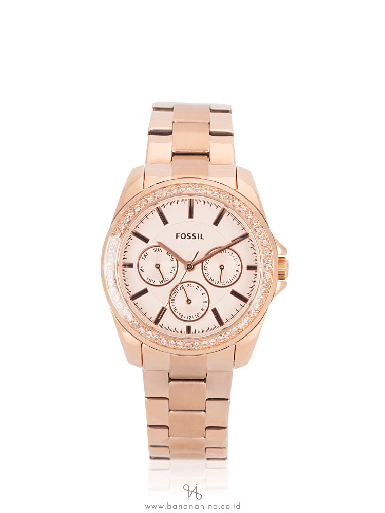 FOSSIL BQ3316 Janice Multifunction Chronograph Stainless Rose Gold