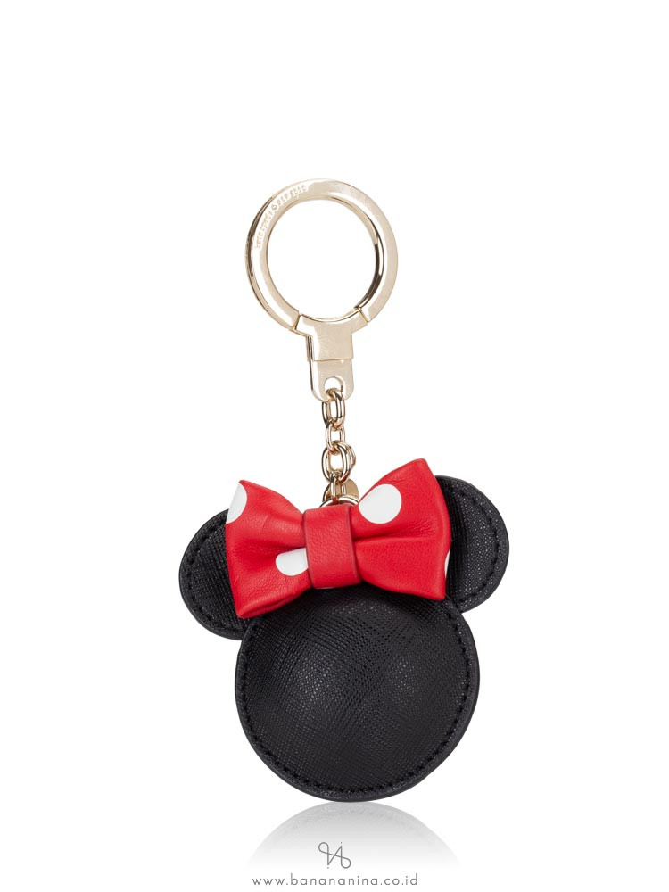 KATE SPADE X Minnie Mouse Key Fobs Black