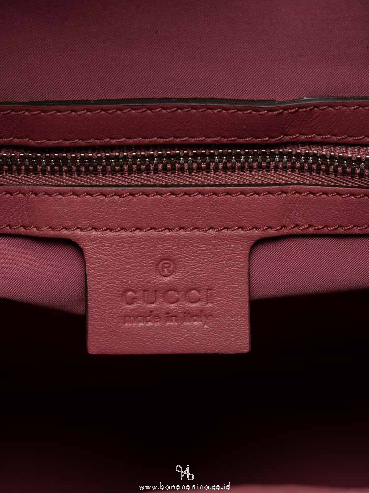GUCCI GG Supreme Blooms Small Backpack Pink