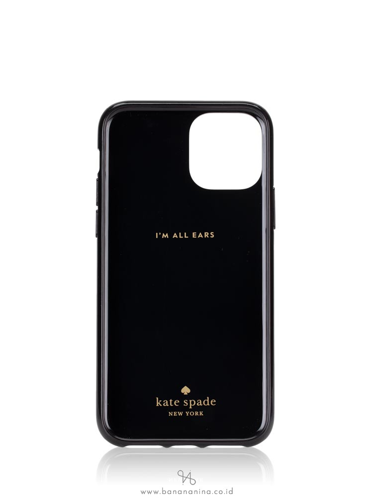 KATE SPADE iPhone 11 Pro Ring & Dot Resin Black