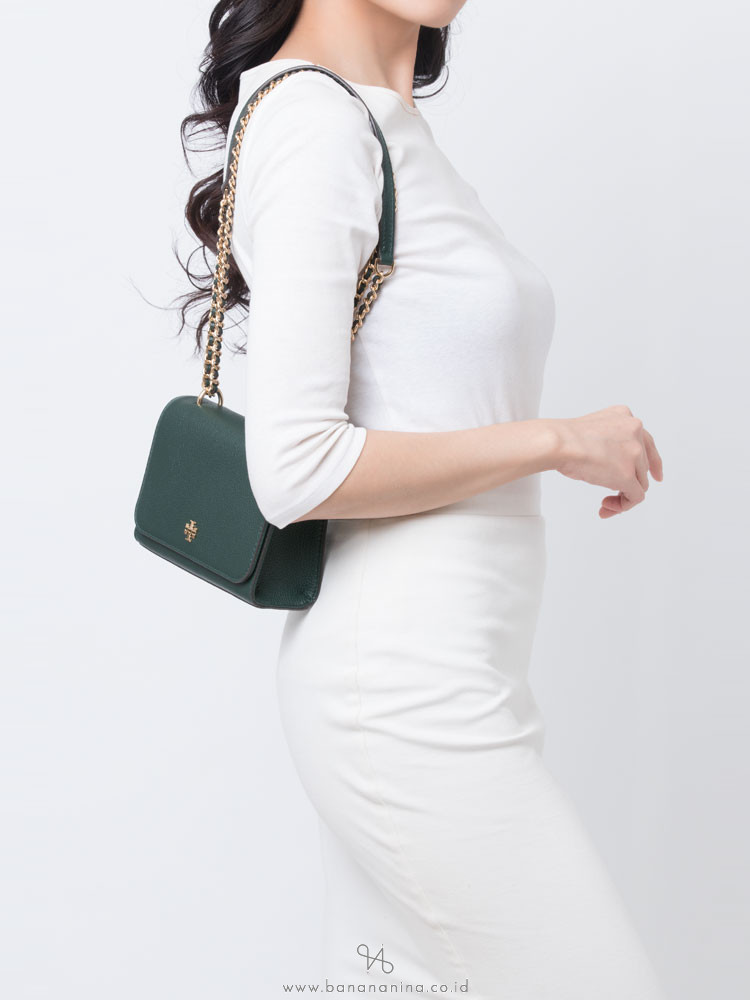Tory burch shrunken shoulder bag clearance