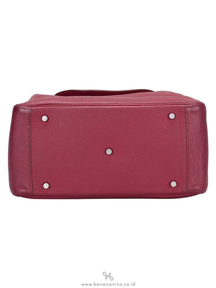 HERMES Taurillon Lindy 34 Rubis