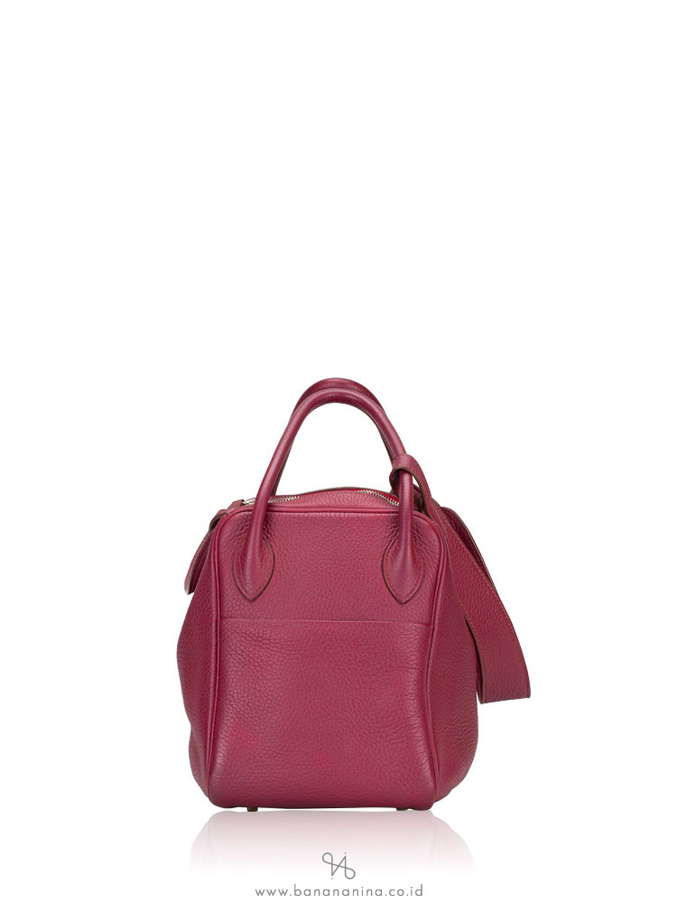 HERMES Taurillon Lindy 34 Rubis