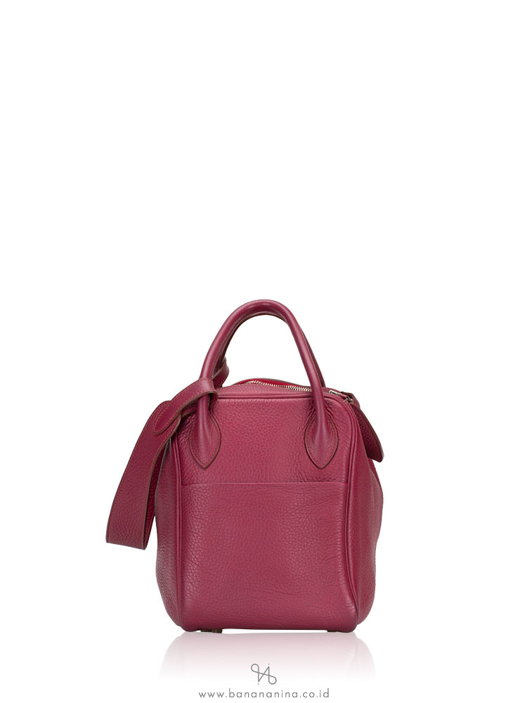 HERMES Taurillon Lindy 34 Rubis