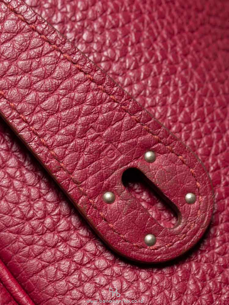 HERMES Taurillon Lindy 34 Rubis