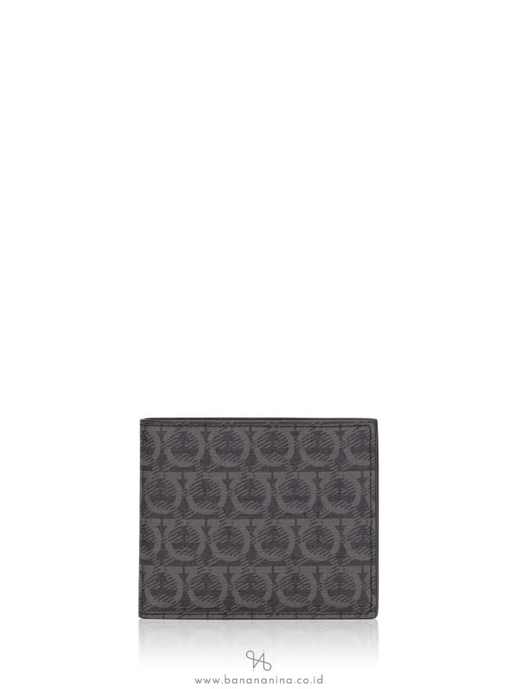 SALVATORE FERRAGAMO Men Gancini Wallet Nero