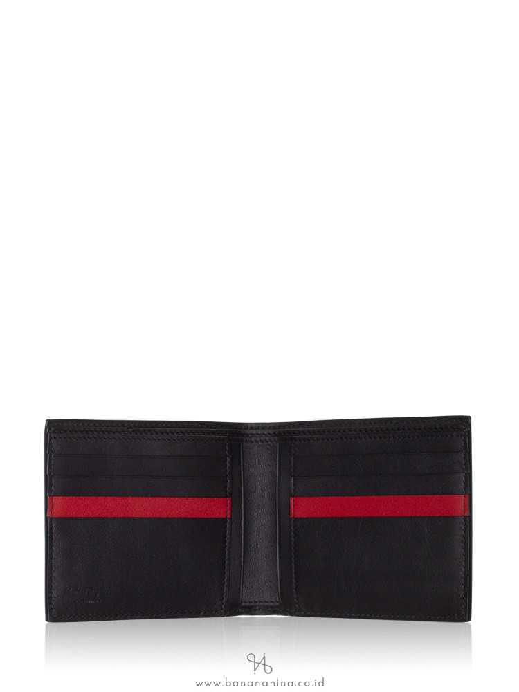 SALVATORE FERRAGAMO Men Gancini Wallet Nero