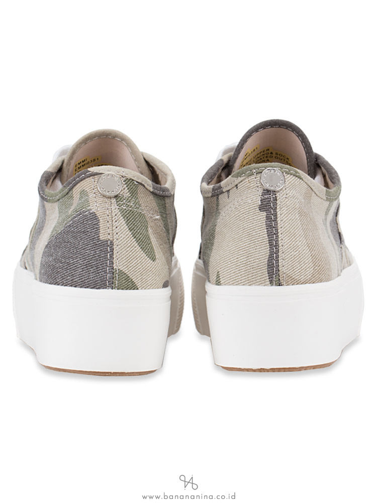 STEVE MADDEN Emmi Platform Sneaker Camoflage Sz 6