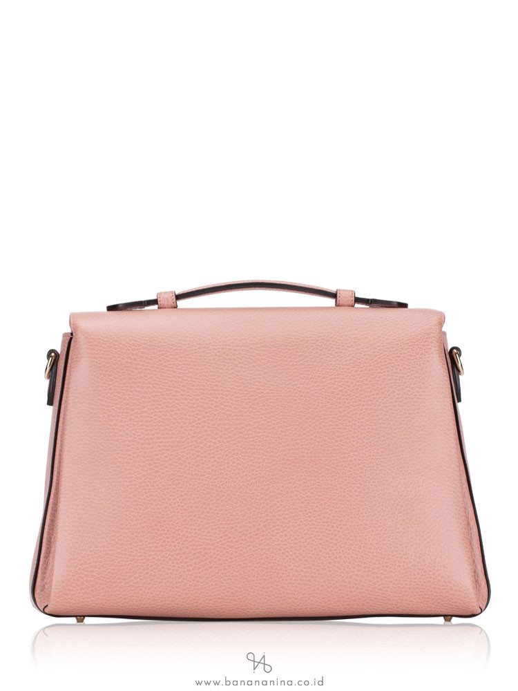 GUCCI Dollar Interlocking Medium Shoulder Bag Pink