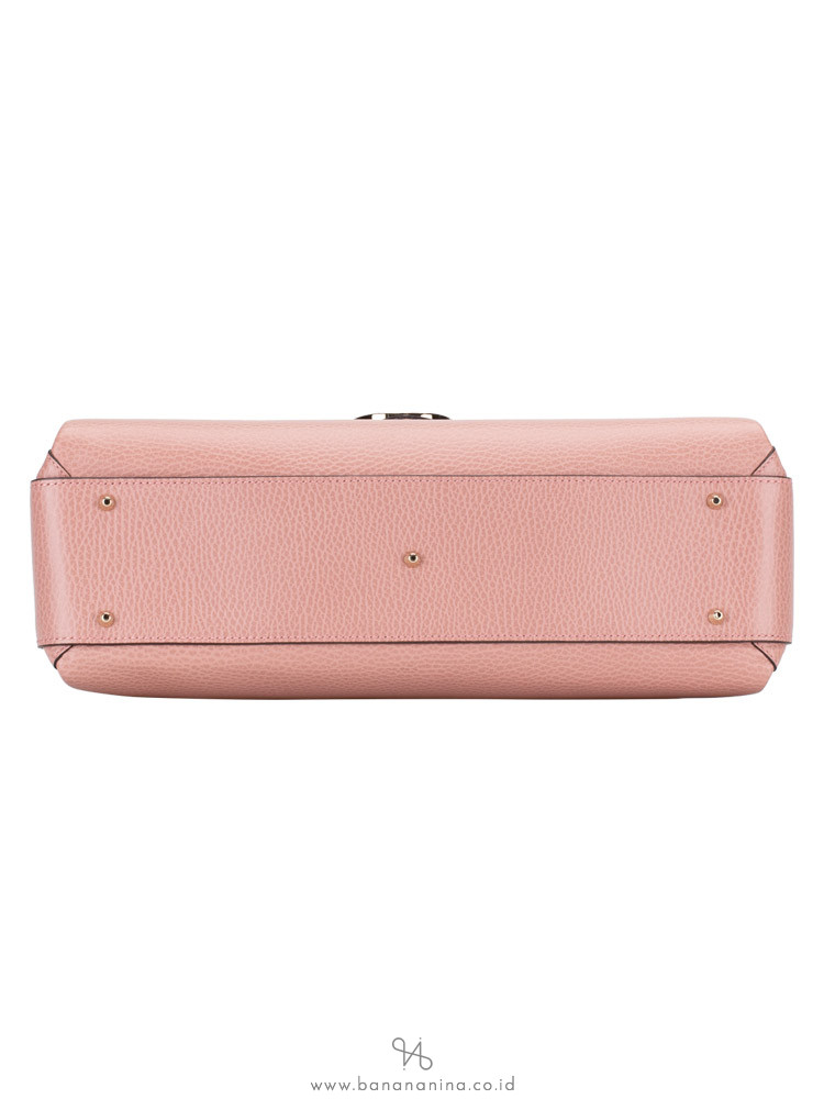 GUCCI Dollar Interlocking Medium Shoulder Bag Pink