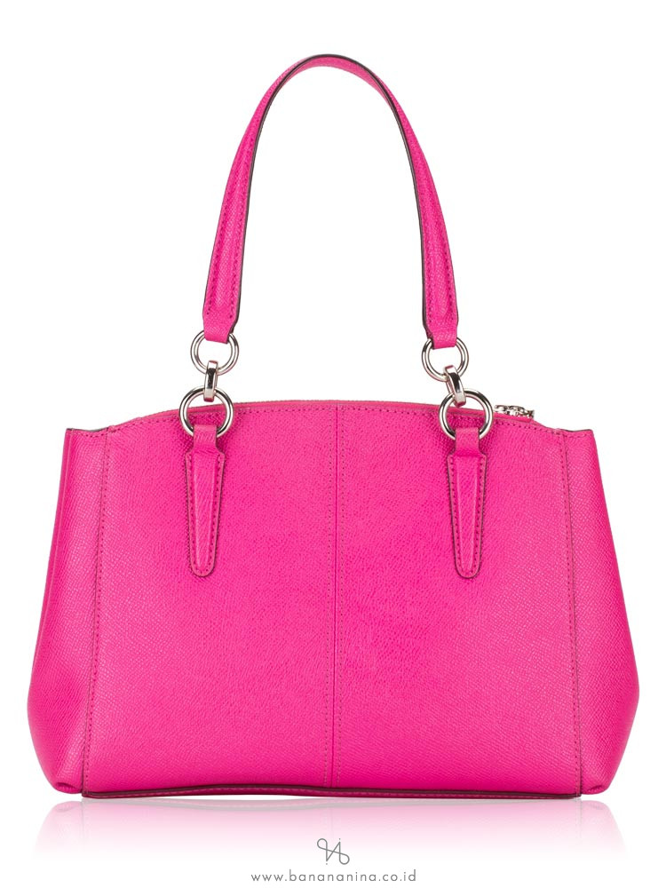 COACH 57523 Crossgrain Mini Christie Bright Fuchsia
