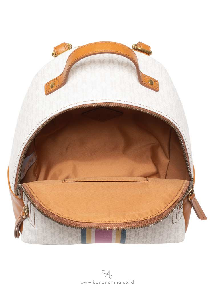 FOSSIL SHB2436678 Felicity Backpack Pink Stripe