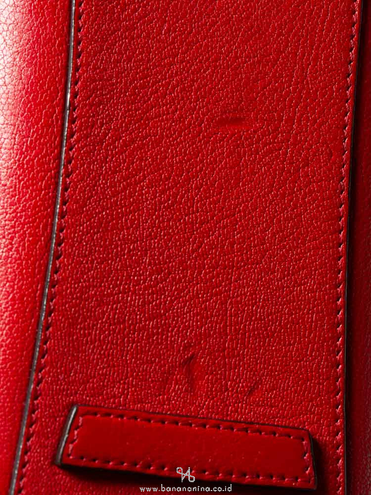 GIVENCHY Sugar Goatskin Mini Antigona Red