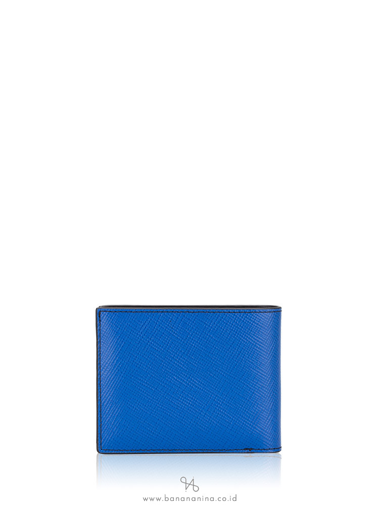 MICHAEL KORS Men Harrison Passcase Billfold Wallet Atlantic Blue