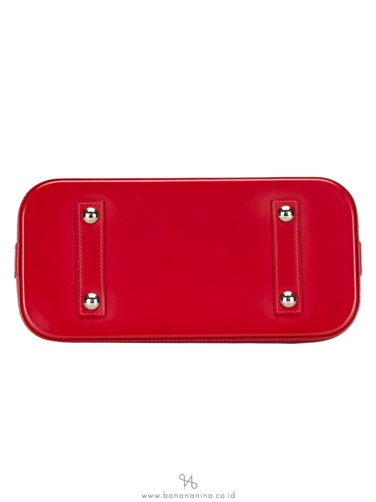 LOUIS VUITTON Epi Alma PM Red