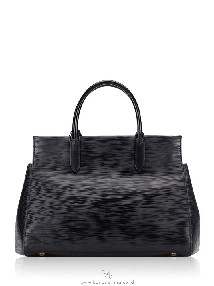 LOUIS VUITTON Epi Marly MM Black