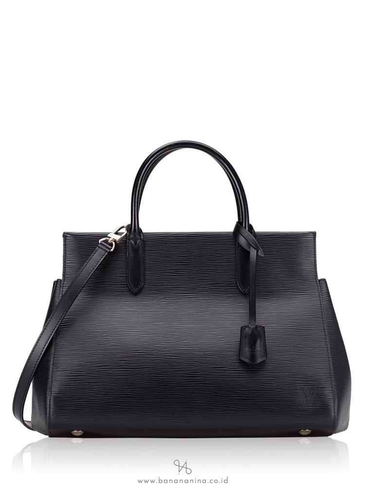 LOUIS VUITTON Epi Marly MM Black