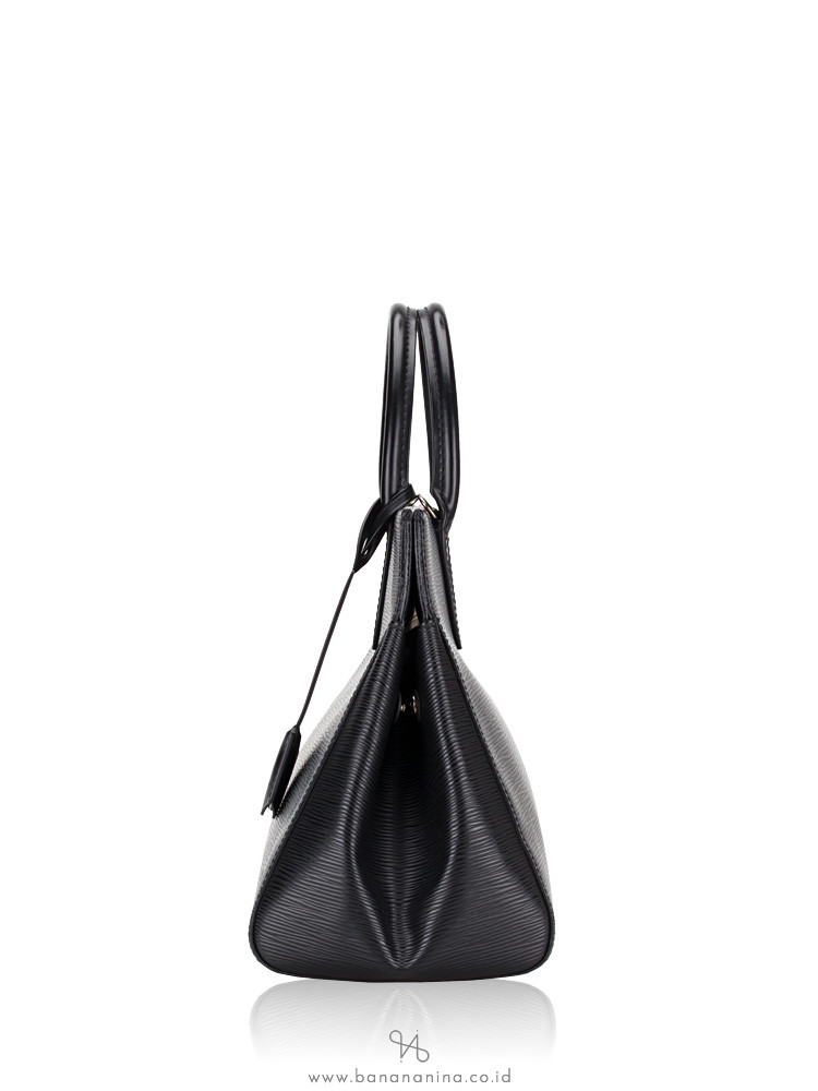 LOUIS VUITTON Epi Marly MM Black