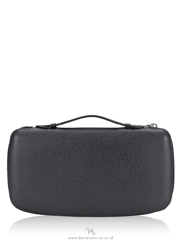 LOUIS VUITTON Taiga Atoll Organizer Ardoise