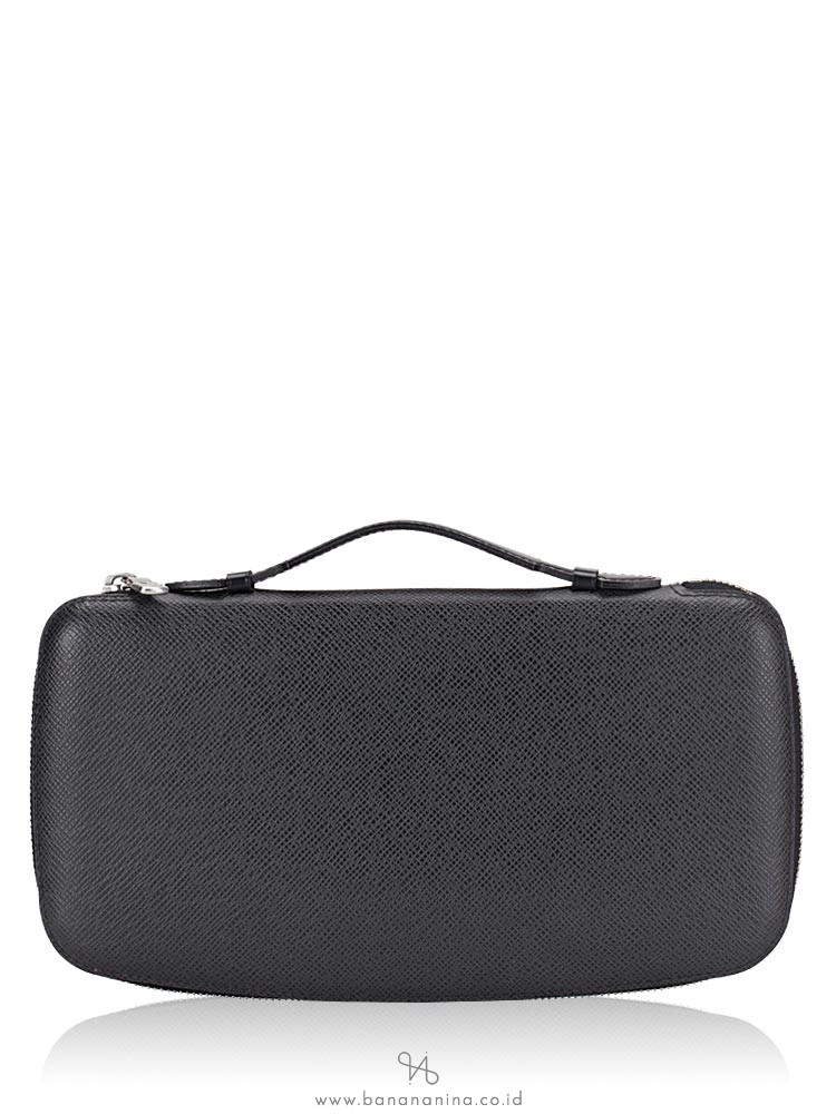 LOUIS VUITTON Taiga Atoll Organizer Ardoise